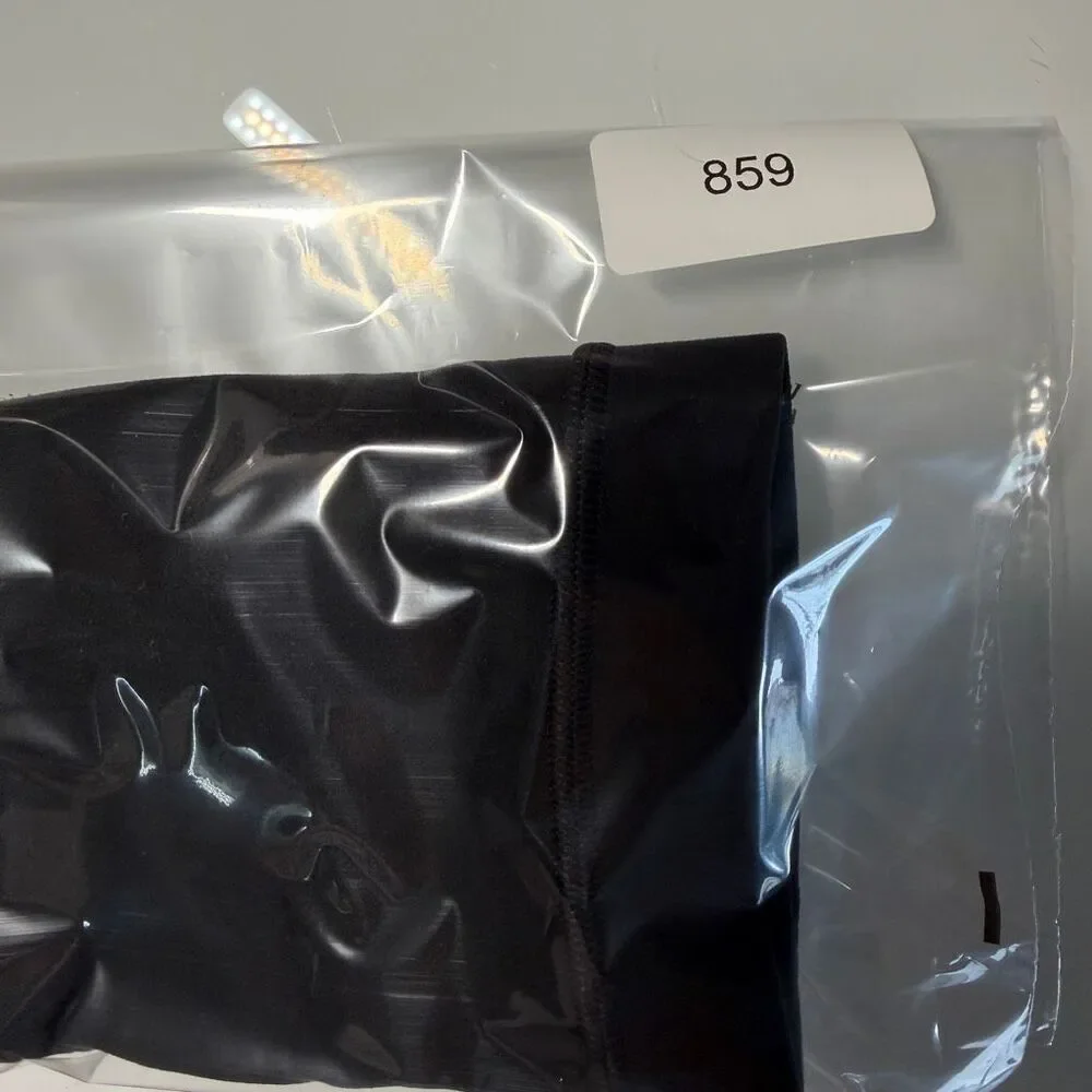 Lululemon Black Racerback Light Support Flow Y Bra Nulu Yoga Sports Bra Size 8 - Picture 5 of 5